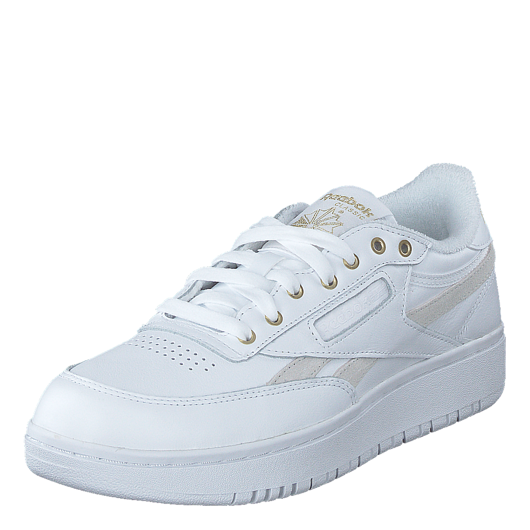 Club C Double Ftwwht/ftwwht/goldmt