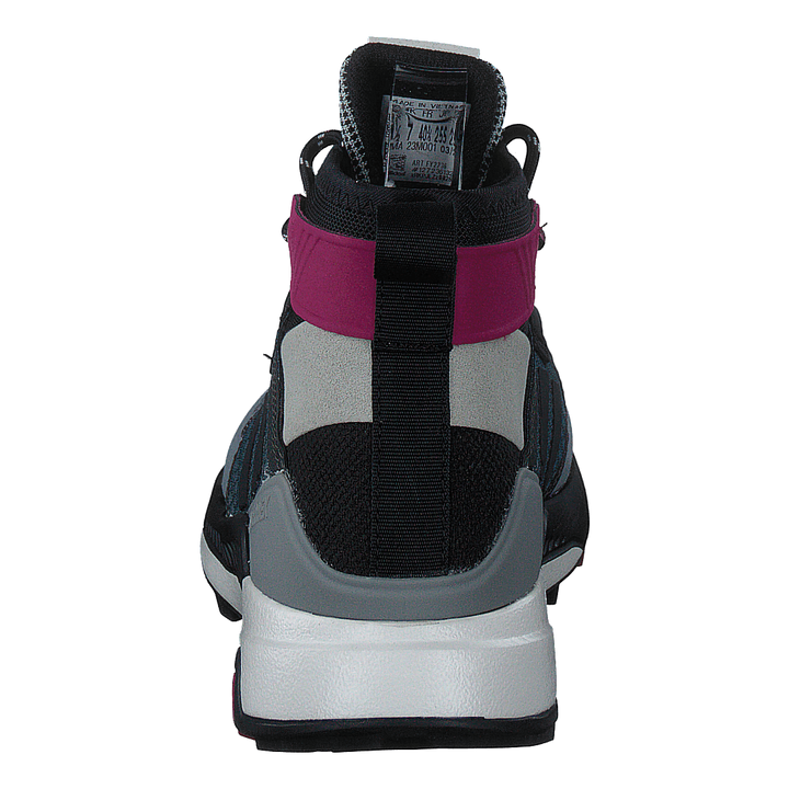 Terrex Trailmaker Mid GORE-TEX Shoes Metal Grey / Core Black / Power Berry