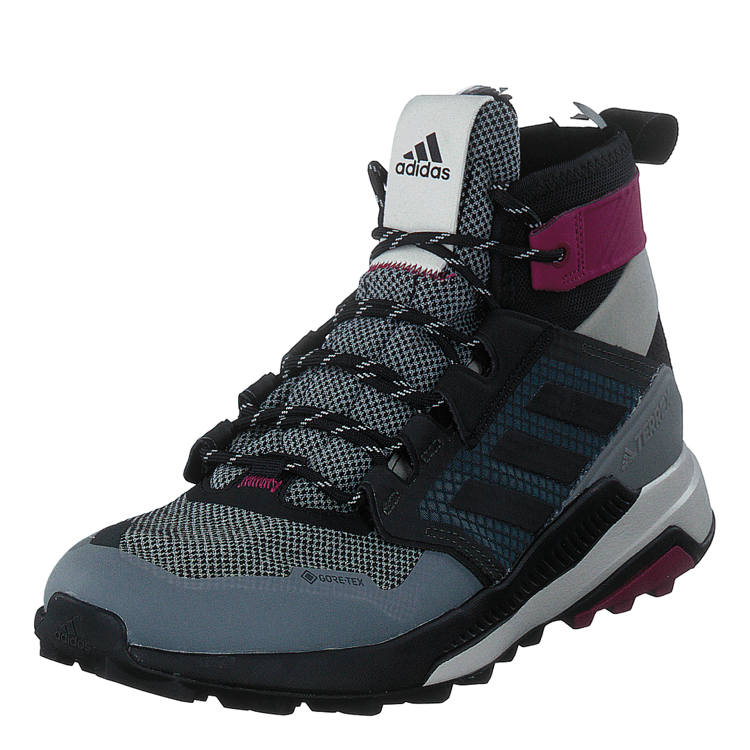 Terrex Trailmaker Mid GORE-TEX Shoes Metal Grey / Core Black / Power Berry
