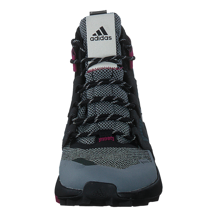 Terrex Trailmaker Mid GORE-TEX Shoes Metal Grey / Core Black / Power Berry