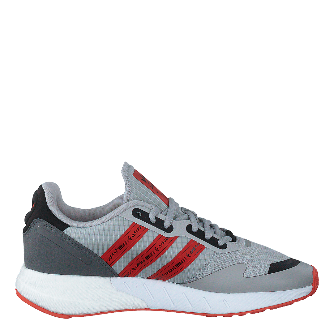 Zx 1K Boost Grey Two / Semi Solar Red / Cloud White