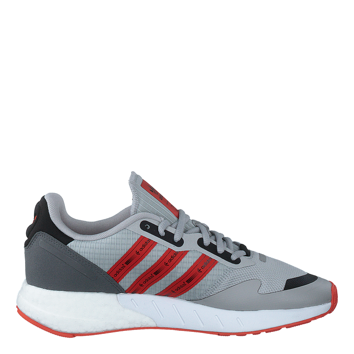 Zx 1K Boost Grey Two / Semi Solar Red / Cloud White