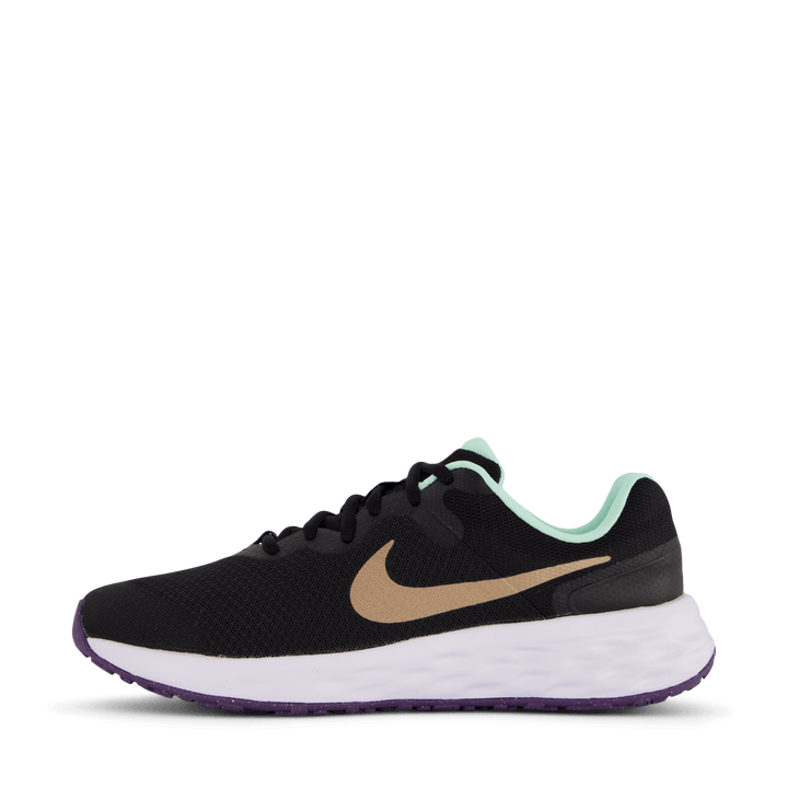 Revolution 6 GS Big kids Black/mtlc Red Bronze-mint Foa