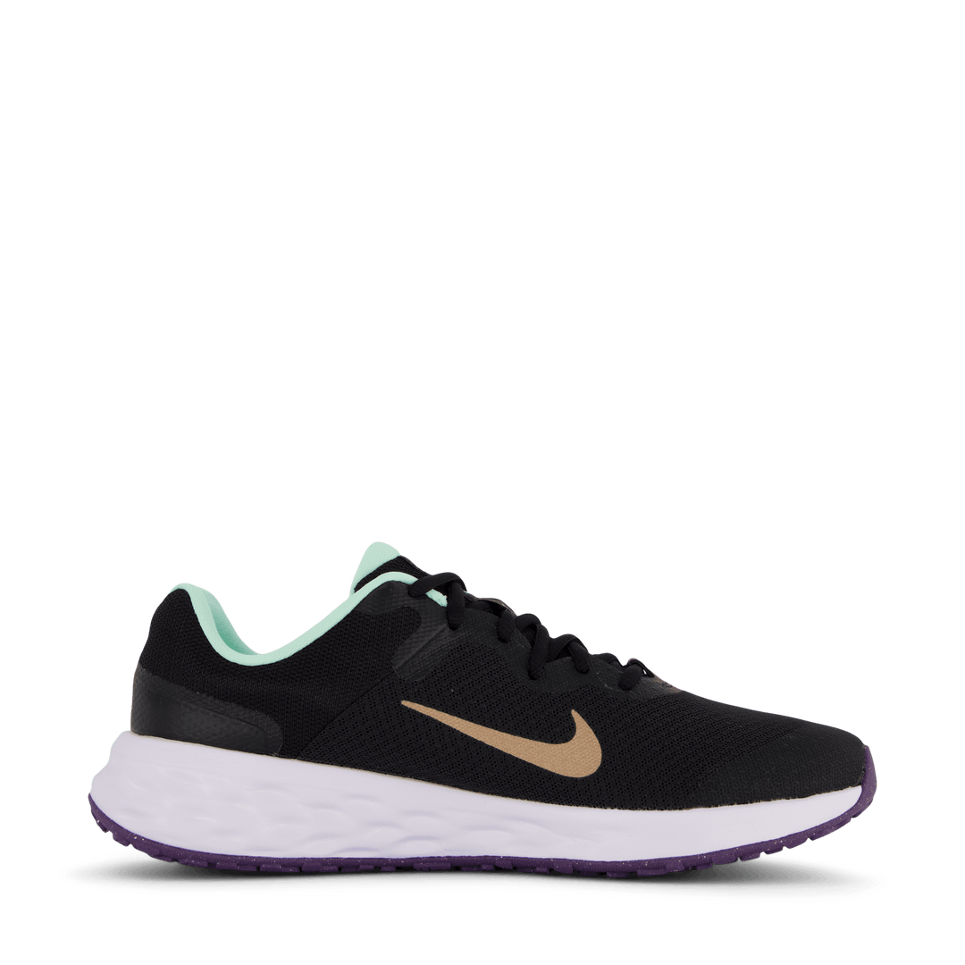 Revolution 6 GS Big kids Black/mtlc Red Bronze-mint Foa