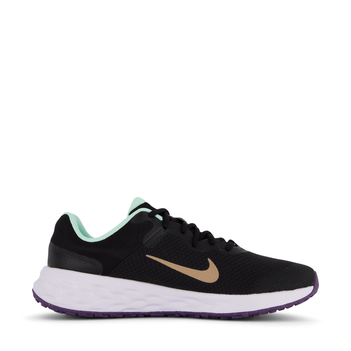 Revolution 6 GS Big kids Black/mtlc Red Bronze-mint Foa