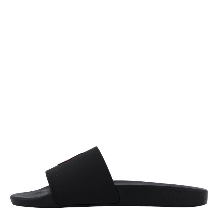 Signature Pony Slide Black / Red PP