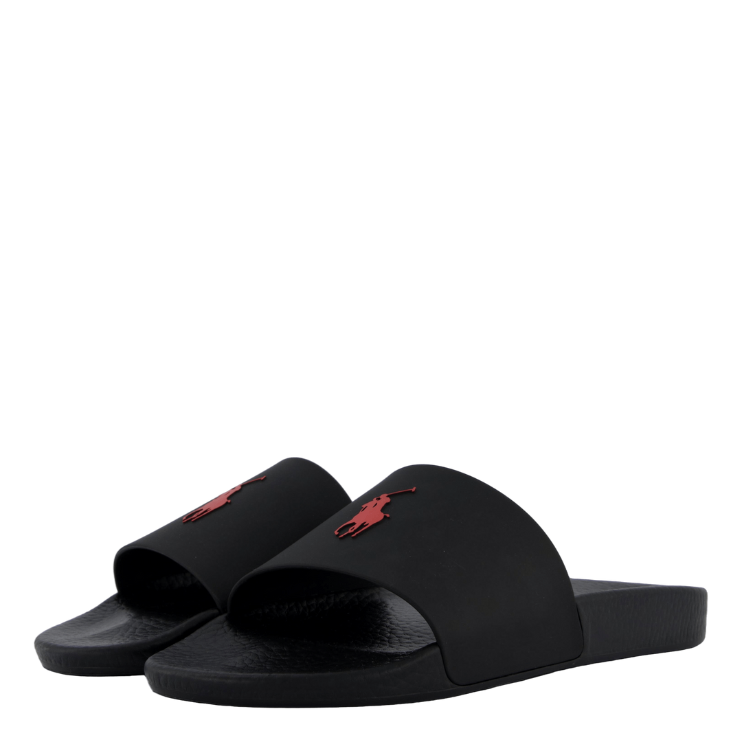 Signature Pony Slide Black / Red PP