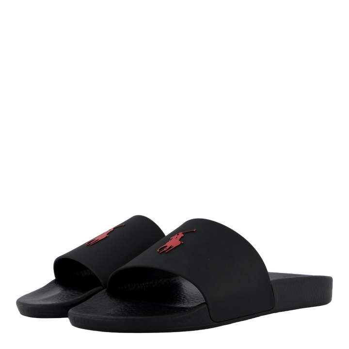 Signature Pony Slide Black / Red PP