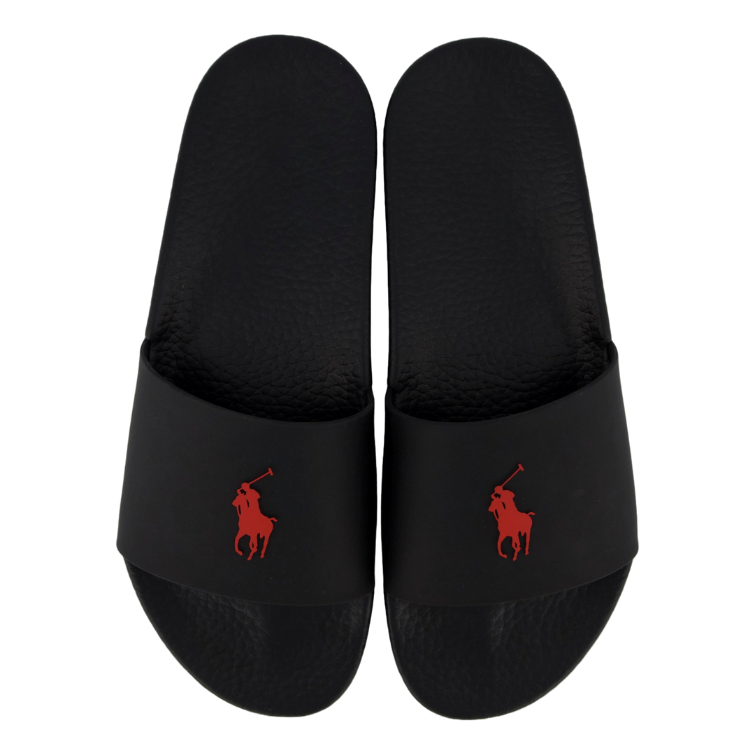 Signature Pony Slide Black / Red PP