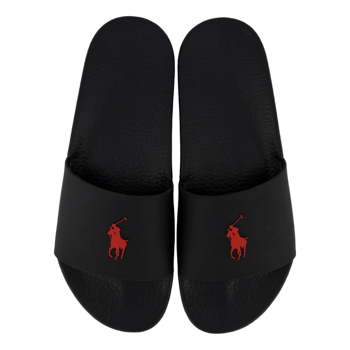 Signature Pony Slide Black / Red PP