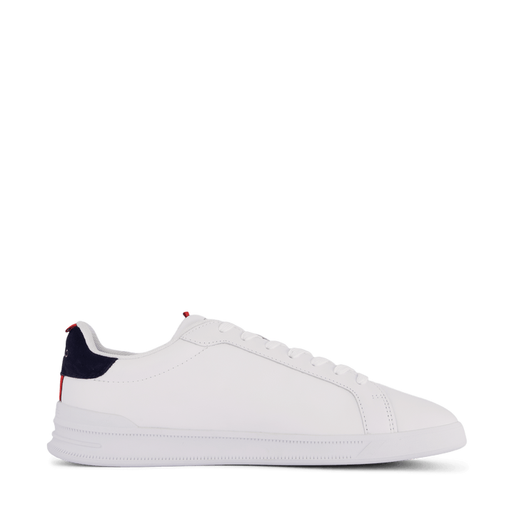 Heritage Court II Leather Sneaker White / Navy / Red