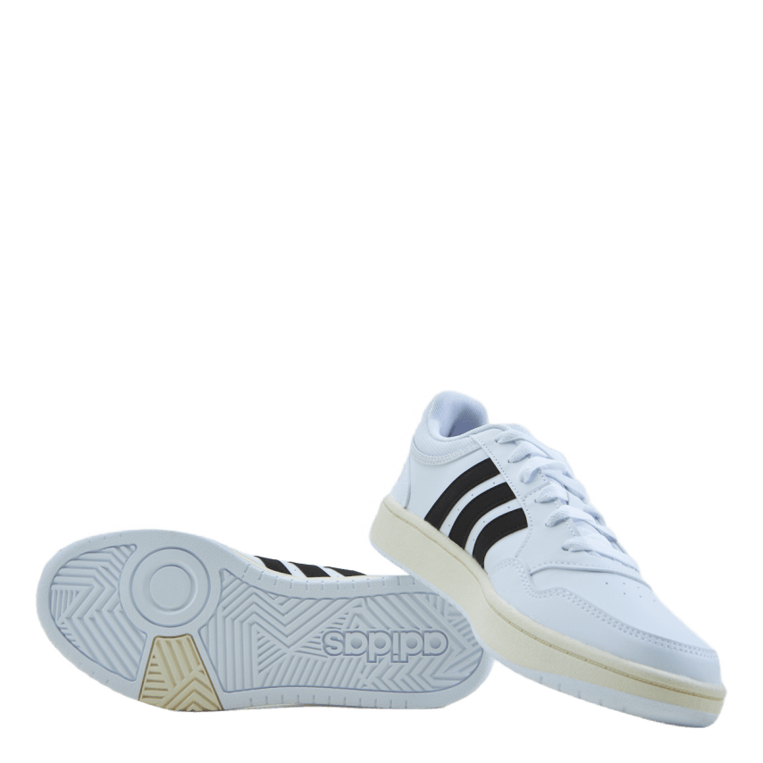 Hoops 3.0 Low Classic Vintage Shoes Cloud White / Core Black / Chalk White