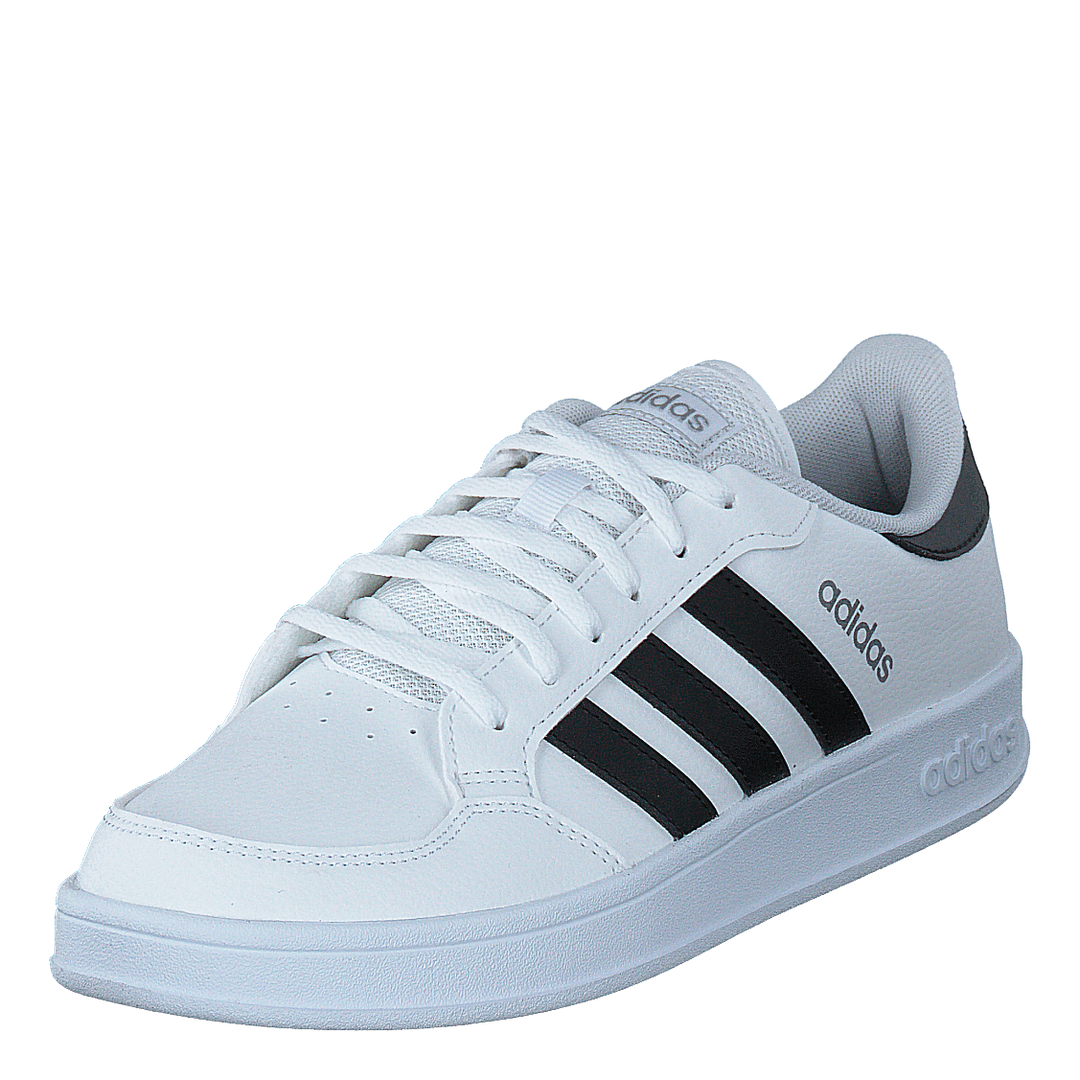 Breaknet Shoes Cloud White / Core Black / Silver Metallic