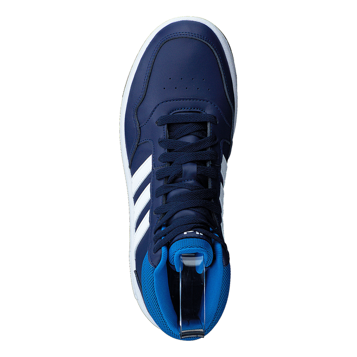Hoops Mid Shoes Dark Blue / Blue Rush / Turbo
