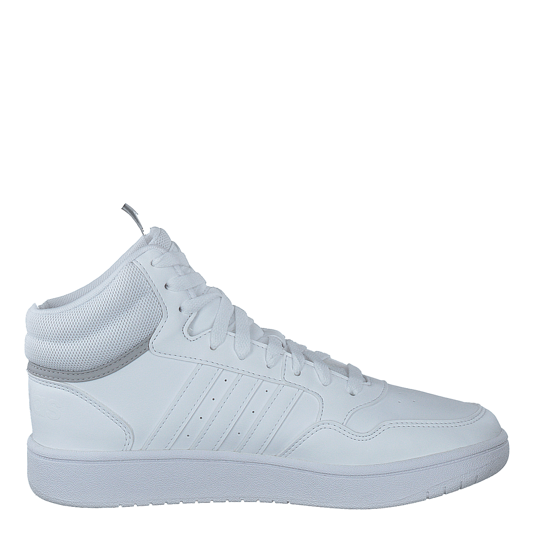 Hoops Mid Shoes Cloud White / Cloud White / Grey Two