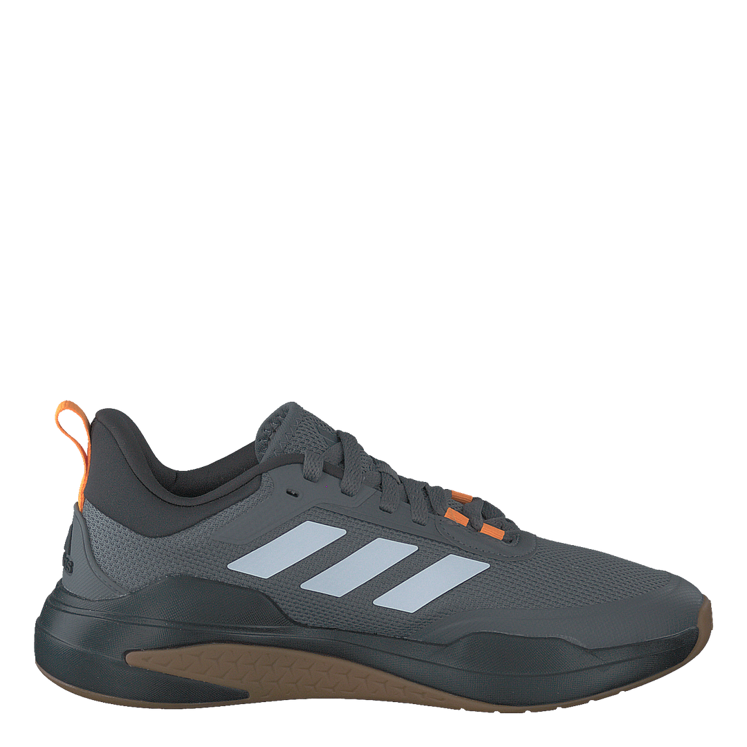 Trainer V Shoes Grey Four / Cloud White / Orange Rush
