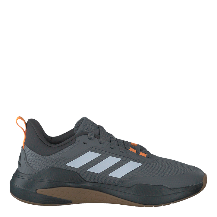 Trainer V Shoes Grey Four / Cloud White / Orange Rush