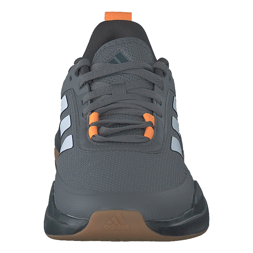 Trainer V Shoes Grey Four / Cloud White / Orange Rush