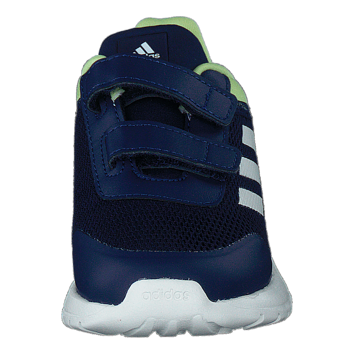 Tensaur Run Shoes Dark Blue / Core White / Pulse Lime