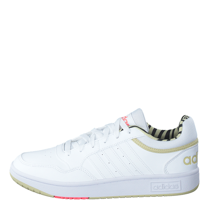 Hoops 3.0 Lifestyle Basketball Low Classic Shoes Cloud White / Cloud White / Sandy Beige