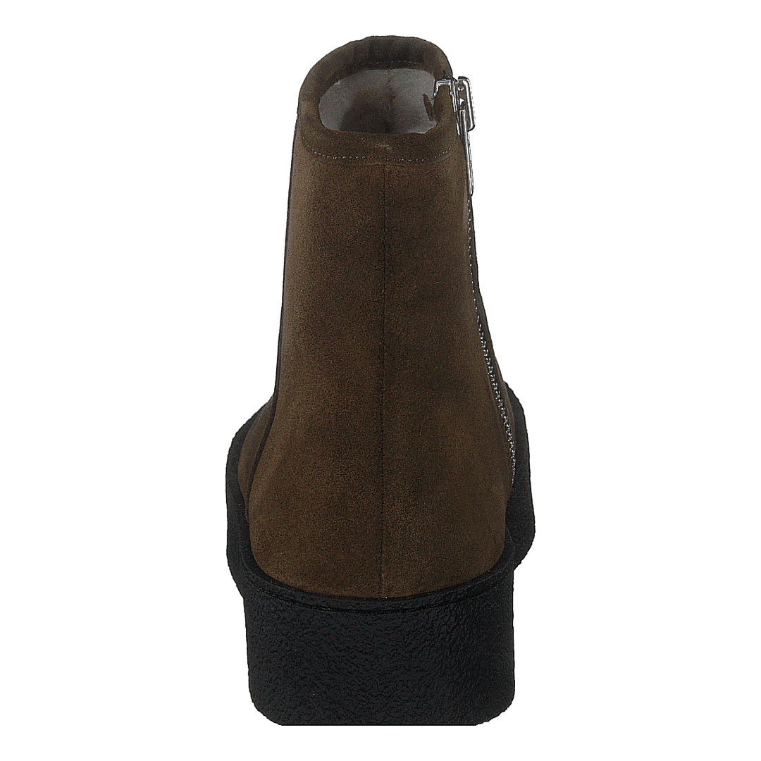 5831-557 Army Green Suede