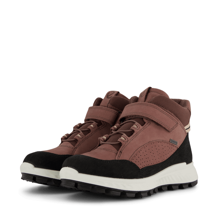 Ecco Exostrike Kids Black/dusty Purple/dusty Purpl