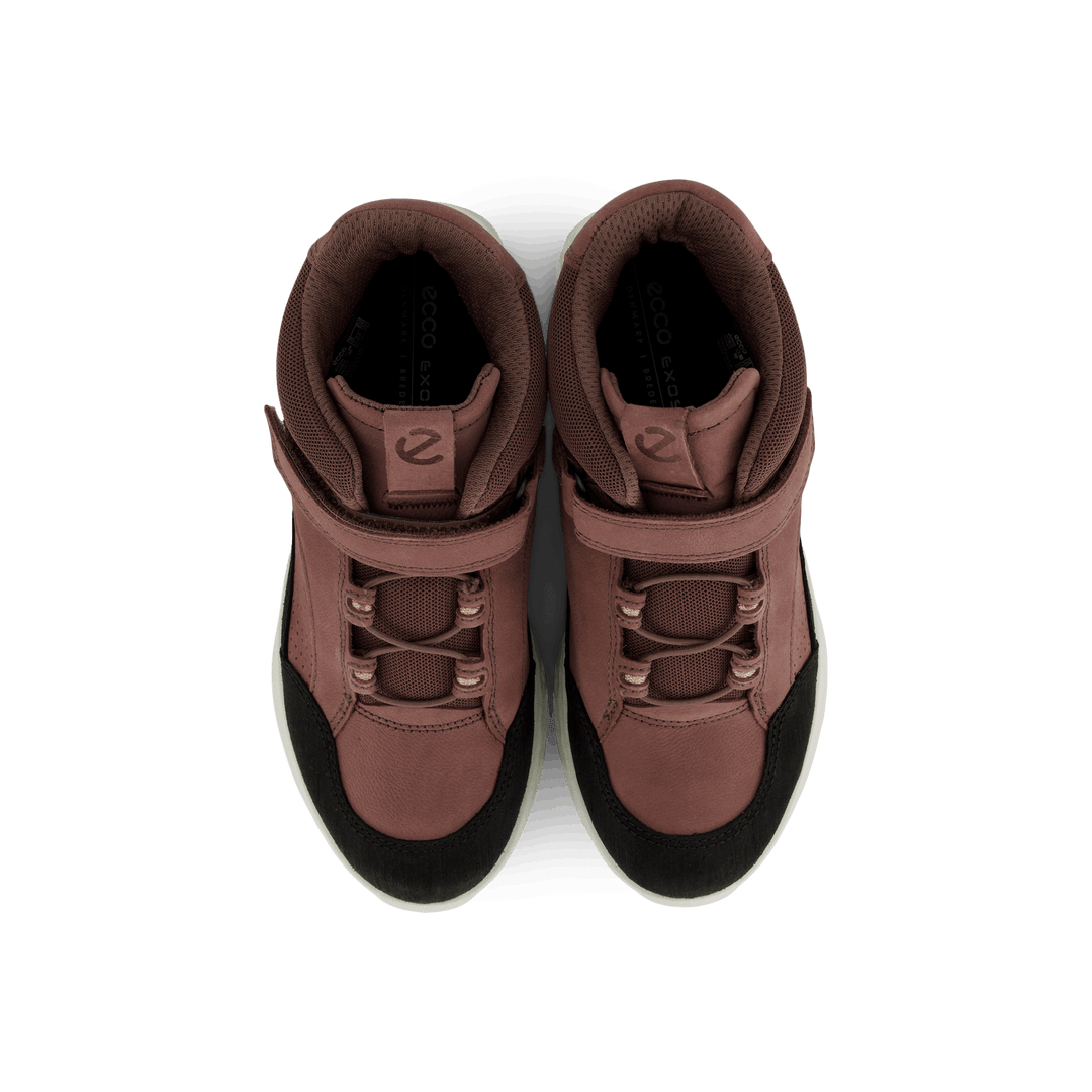 Ecco Exostrike Kids Black/dusty Purple/dusty Purpl