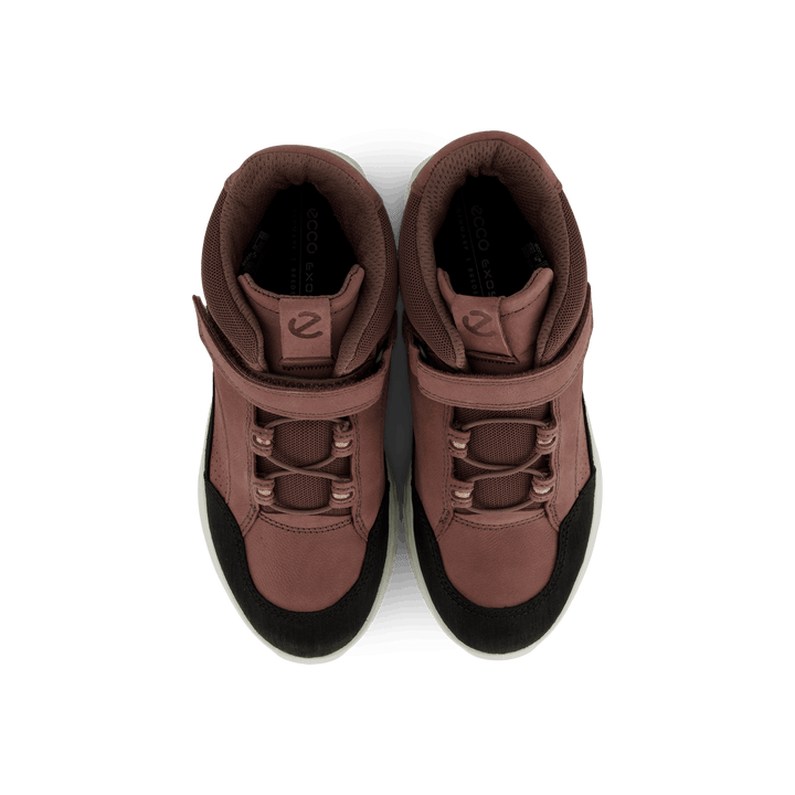 Ecco Exostrike Kids Black/dusty Purple/dusty Purpl