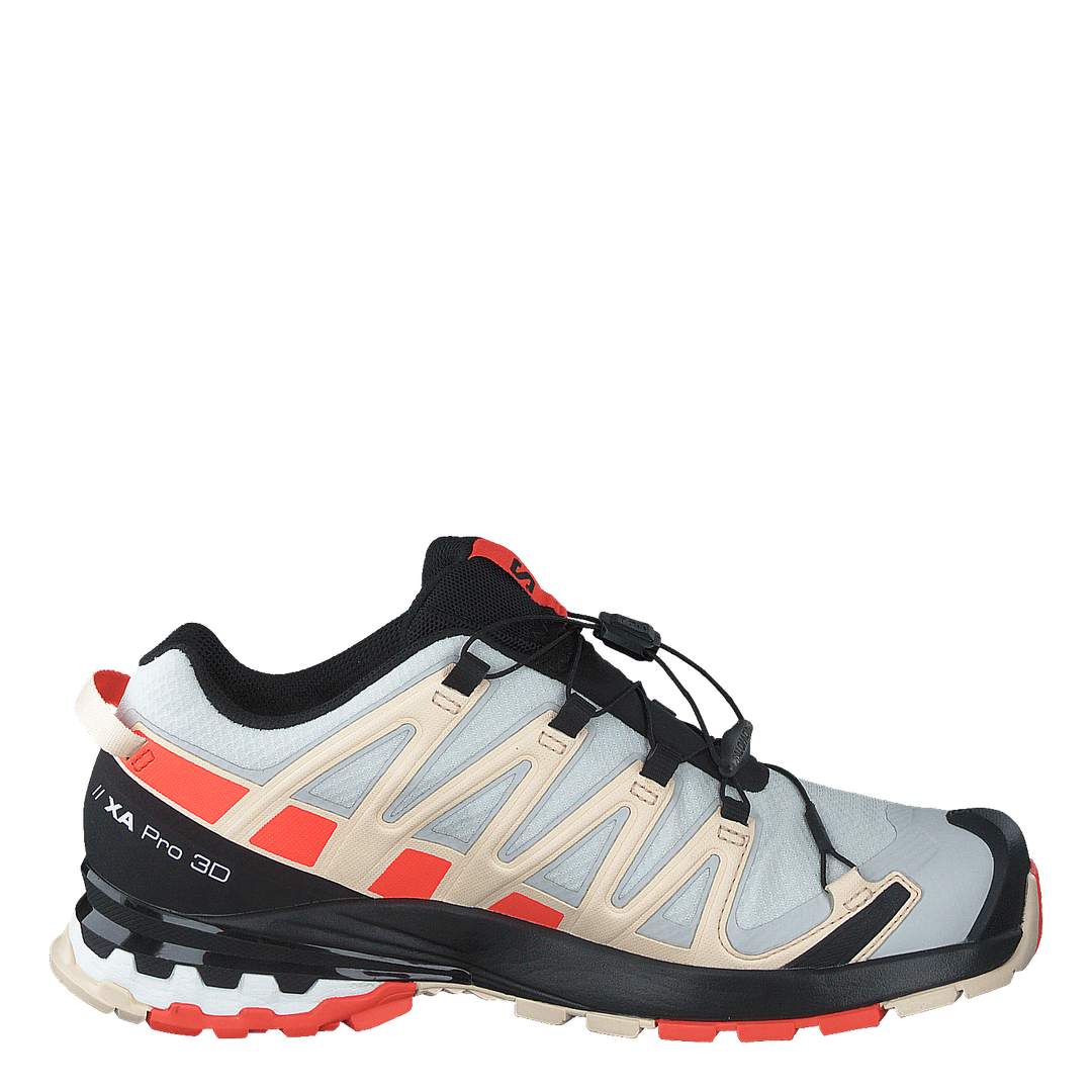 Xa Pro 3d V8 Gtx W Lunar Rock/cherry Tomato/sun K