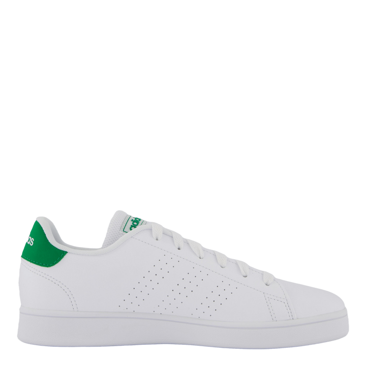 Advantage Lifestyle Court Lace Shoes Cloud White / Green / Core Black