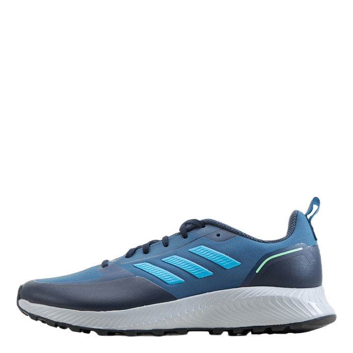 Run Falcon 2.0 TR Shoes Wonder Steel / Pulse Blue / Beam Green