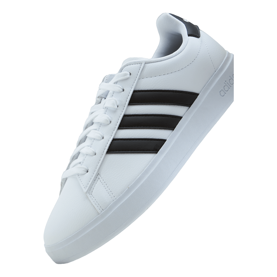 Grand Court Cloudfoam Comfort Shoes Cloud White / Core Black / Cloud White