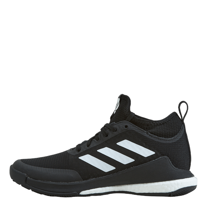 CrazyFlight Mid Volleyball Shoes Core Black / Cloud White / Core Black