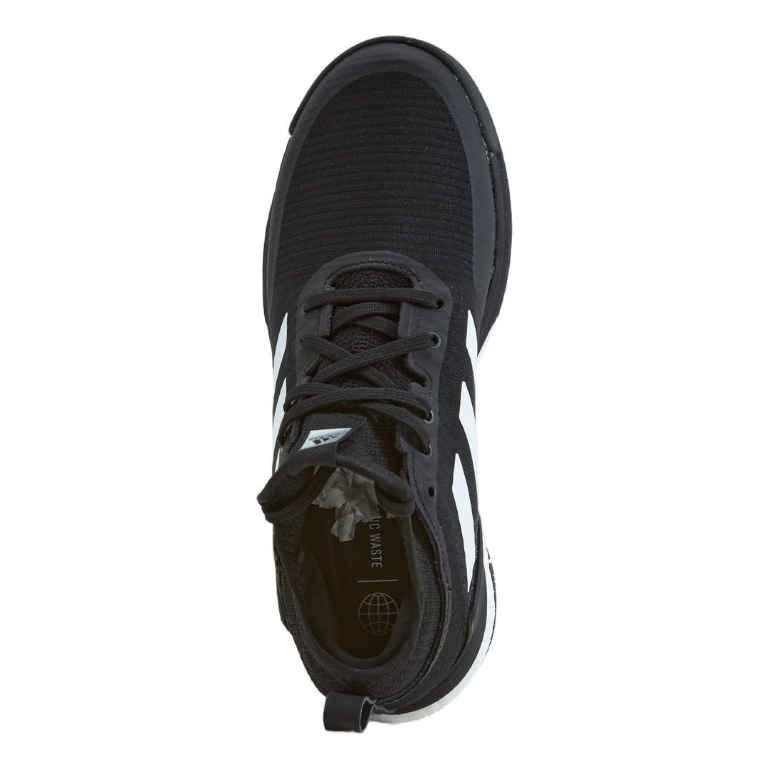 CrazyFlight Mid Volleyball Shoes Core Black / Cloud White / Core Black