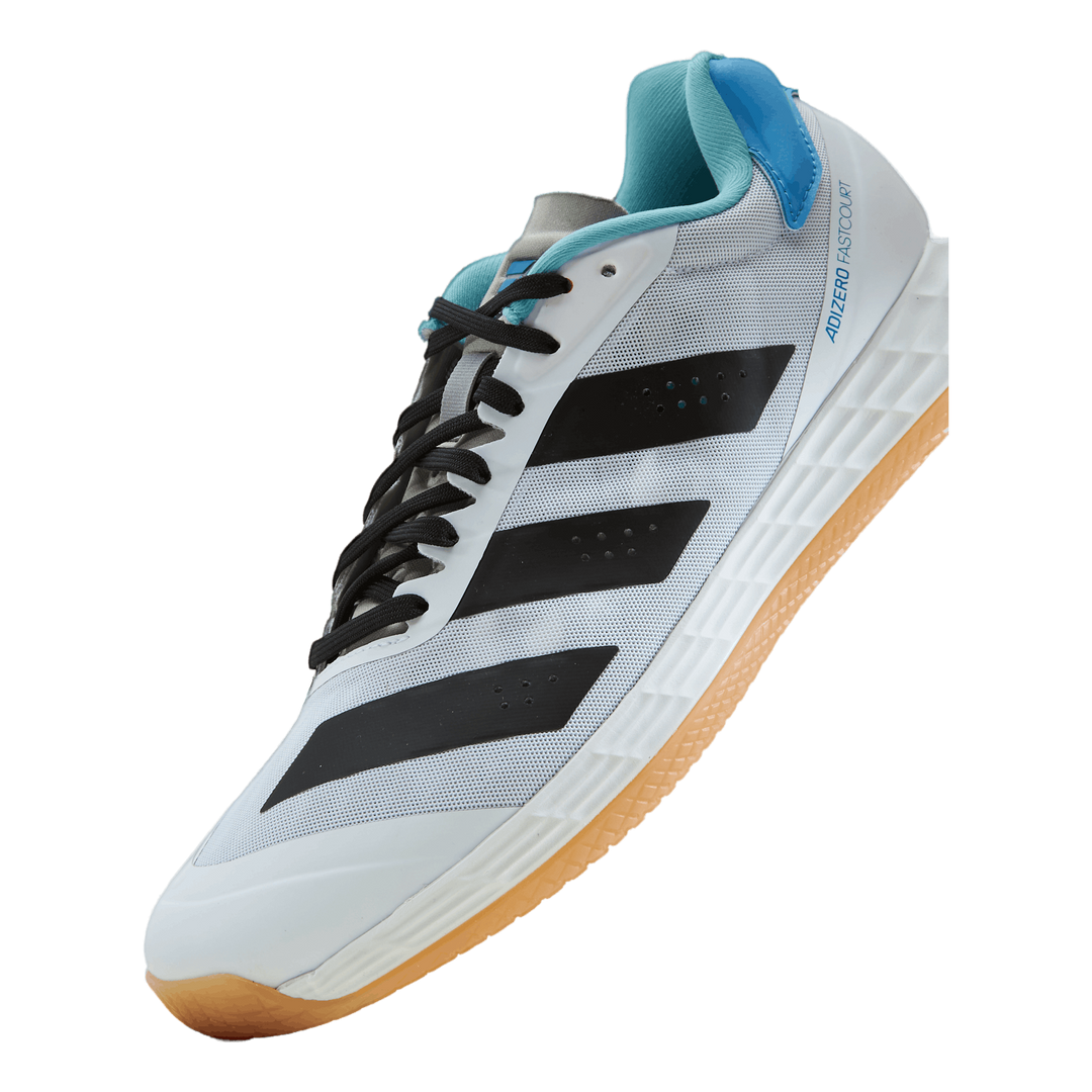 Adizero Fastcourt 1.5 Handball Shoes Cloud White / Core Black / Beam Orange