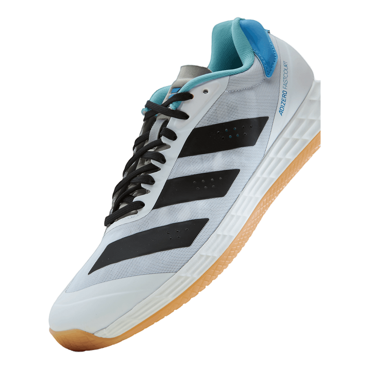 Adizero Fastcourt 1.5 Handball Shoes Cloud White / Core Black / Beam Orange