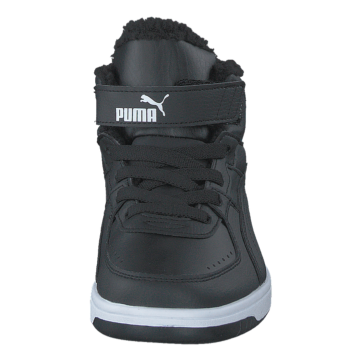 Puma Rebound Joy Fur Ps Puma Black-puma White