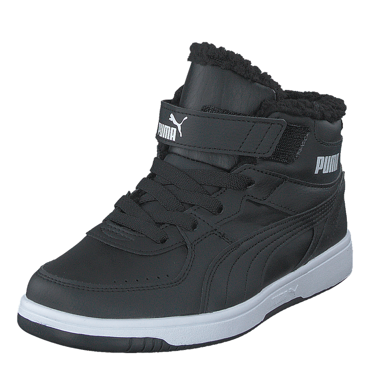 Puma Rebound Joy Fur Ps Puma Black-puma White
