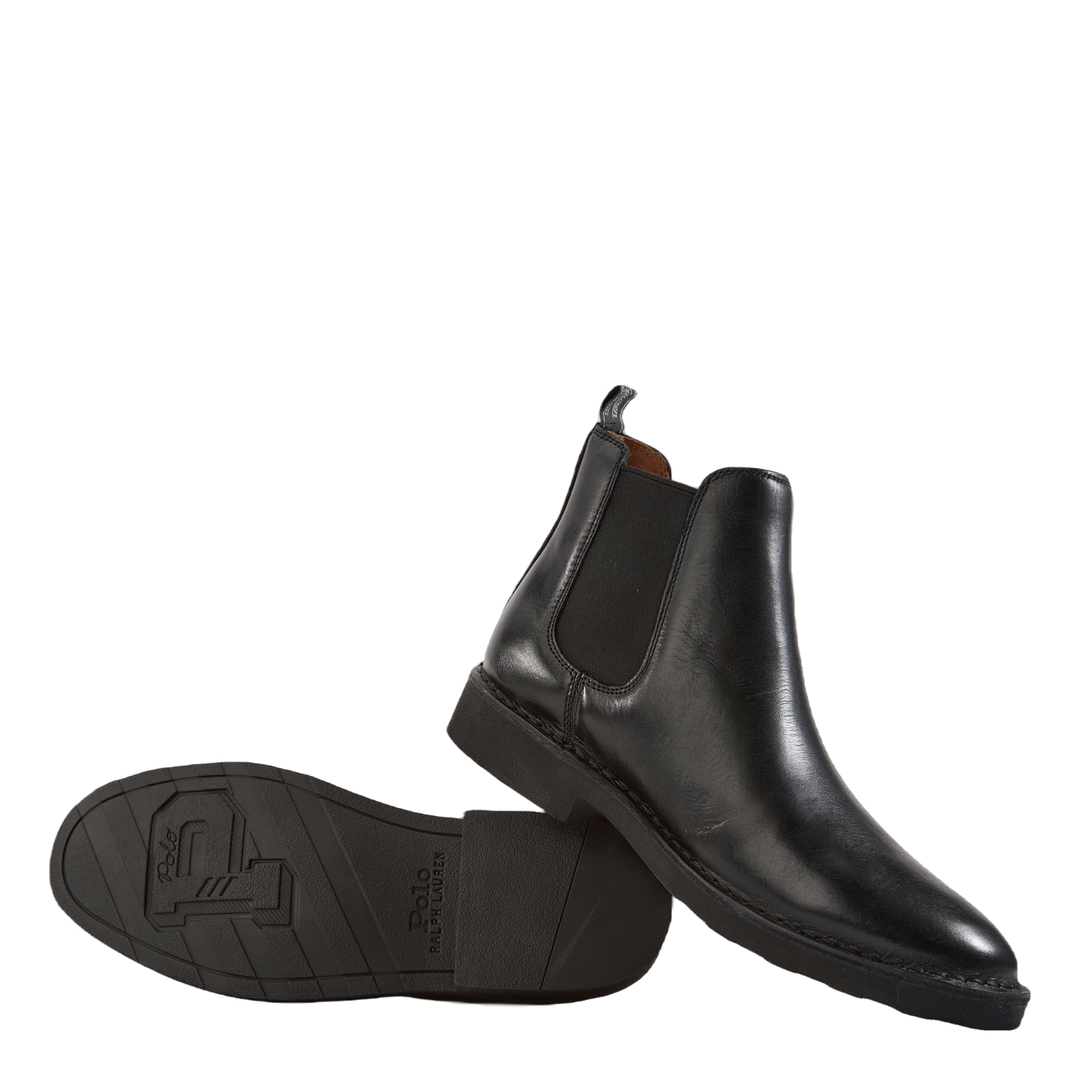 Talan Leather Chelsea Boot Black