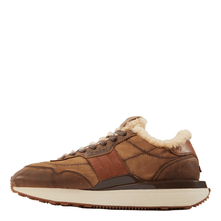 Train 89-sneakers-low Top Lace Brown