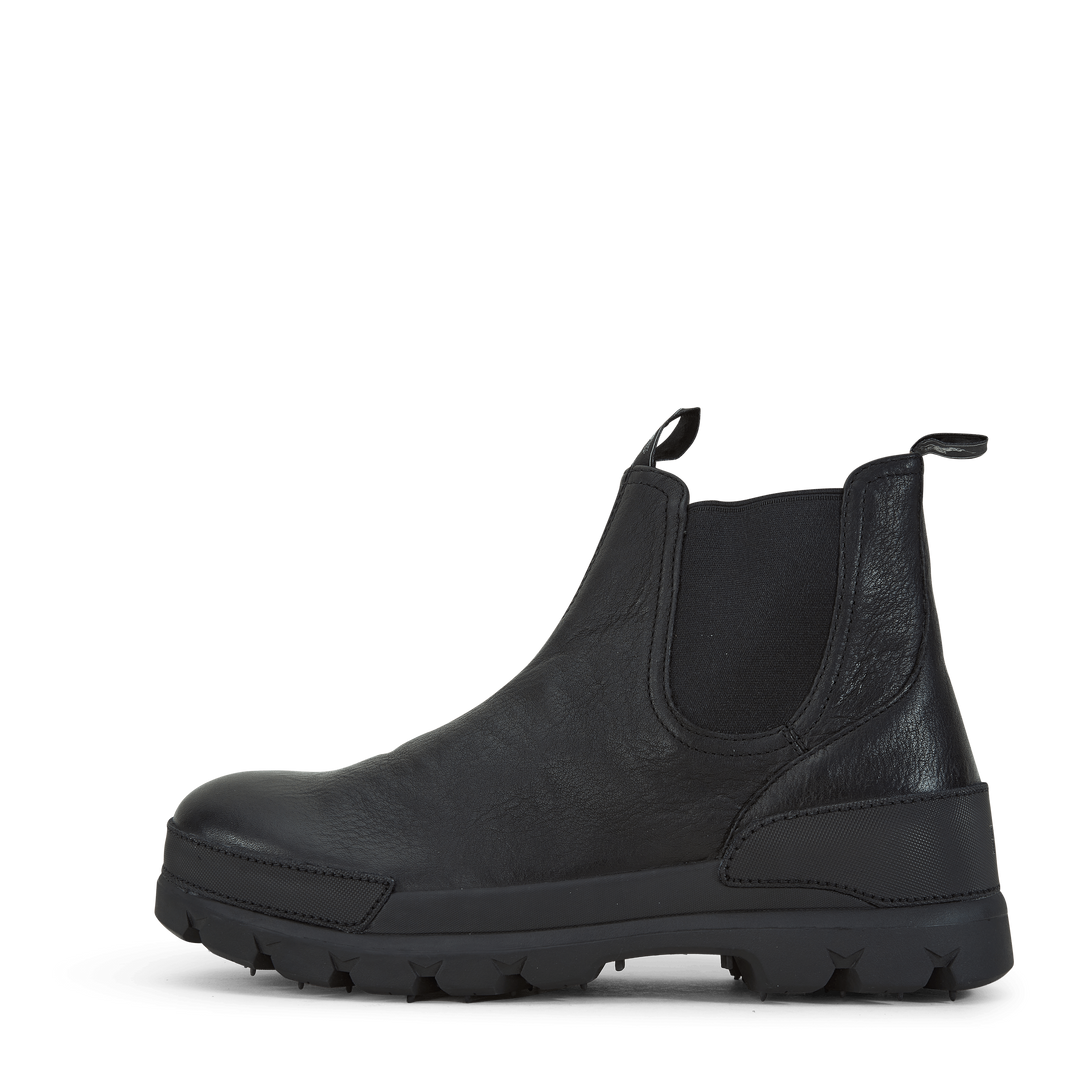 Oslo Leather Chelsea Boot Black