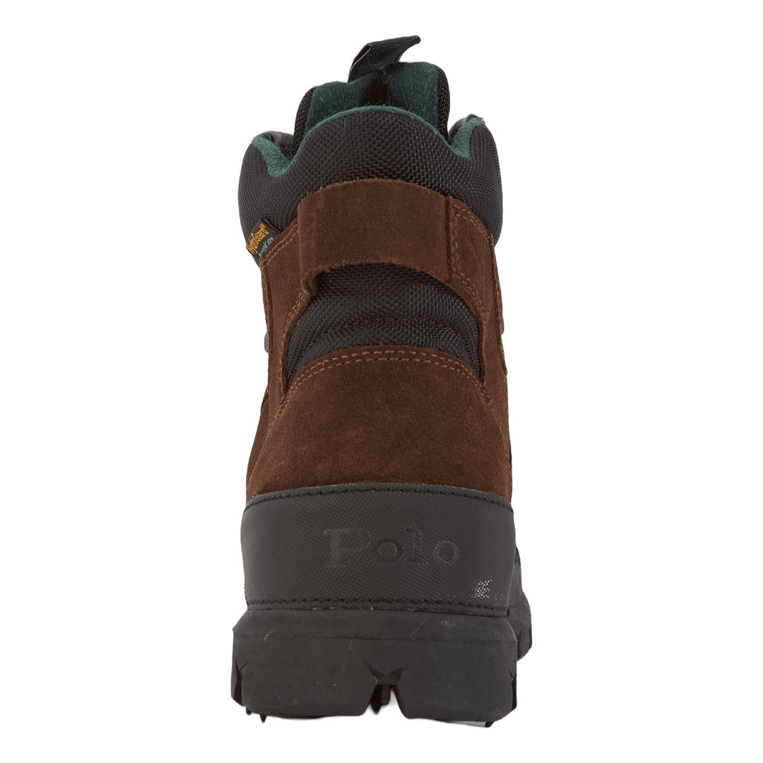 Oslo Waterproof Suede & Oxford Boot Chocolate Brown/Rl2000 Red