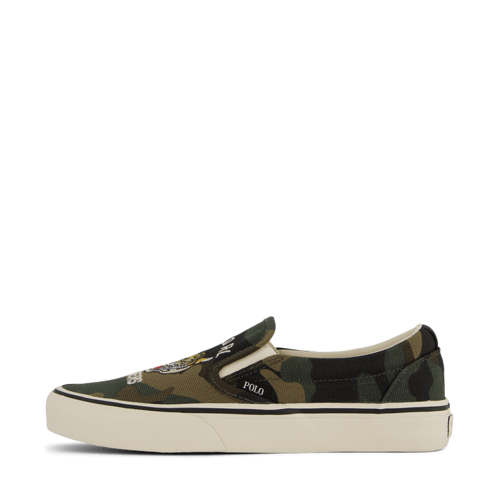 Keaton Camo Canvas Slip-On Sneaker Camo Tiger