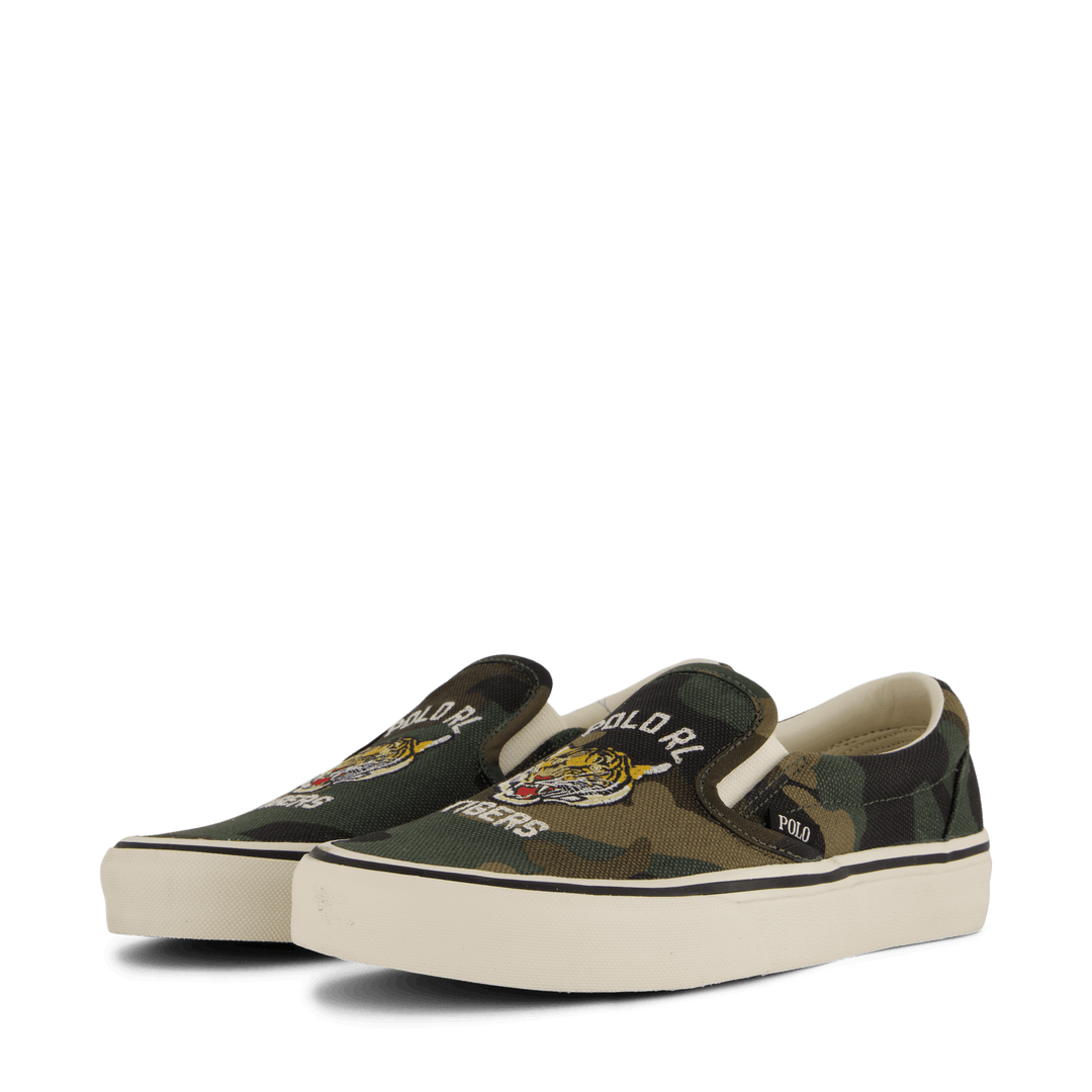 Keaton Camo Canvas Slip-On Sneaker Camo Tiger