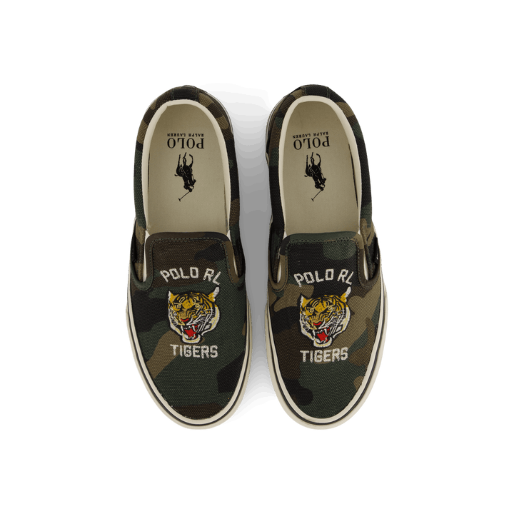 Keaton Camo Canvas Slip-On Sneaker Camo Tiger