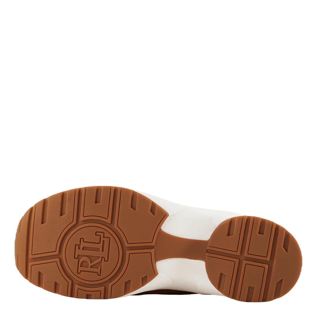 Rylee Suede & Leather High-Top Sneaker Whiskey/Deep Saddle Tan