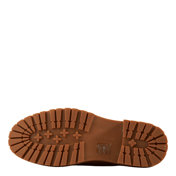 Corinne Suede Bootie Whiskey