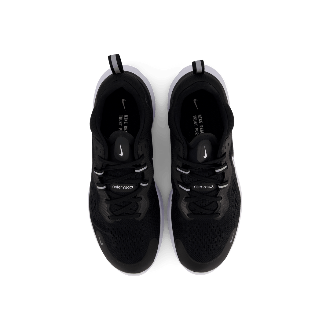 Nike React Miler 2 Black/smoke Grey/white