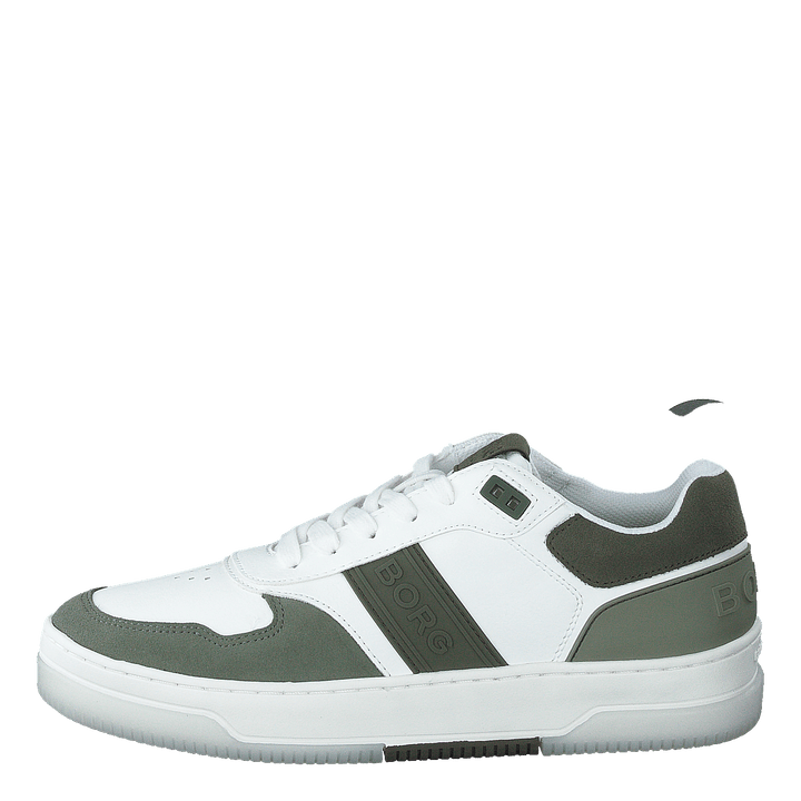 T2300 Blk M Wht-olv