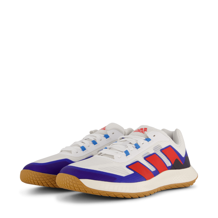 Forcebounce Volleyball Shoes Cloud White / Vivid Red / Team Navy